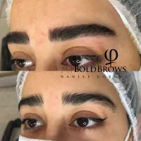 هاشور سه بعدی ابرو با تکنیک فیبروز و اموزش