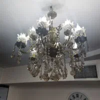 لوستر شش شاخه برنج
