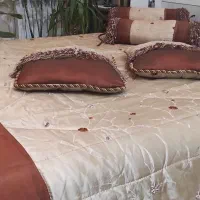 روتختی عروس ترکیه ایی . ساتن دور دوخت کارشده|سرویس روتختی|تهران, امیریه|دیوار