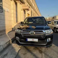 لندکروز V8 پلاک گذر موقت