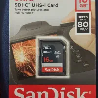 رم کارت حافظه دوربین سن دیسک san disk 16 گیگ