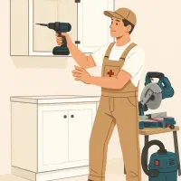 تعمیر و نصب کمد دیواری و کابینت نیلی
