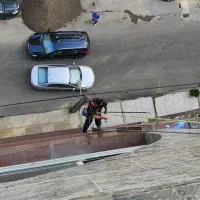 بندکشی سنگ نمابدون داربست رفع نم رطوبت دیوار سیمان|خدمات پیشه و مهارت|لاهیجان, قیام|دیوار