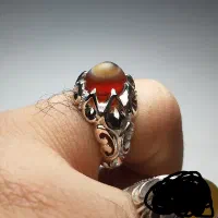 انگشتر عقیق سه پوست|جواهرات|قم, شهر قائم|دیوار