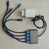 هاب شارژ.  یک به ۴|لوازم جانبی موبایل و تبلت|گلبهار, شهر جدید گلبهار|دیوار