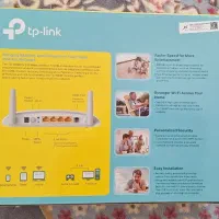 مودم تی پی لینک ۴پورت دو آنتن|مودم و تجهیزات شبکه|کرمانشاه, |دیوار