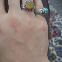 انگشتر نقره دست ساز