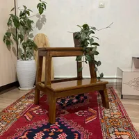 چهارپایه چوبی