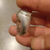 انگشتر نقره استاد فرح نیا