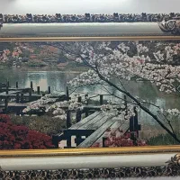 تابلو فرش منظره