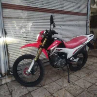 موتور تریل فلات|موتورسیکلت|میانه, |دیوار