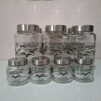 قوطی حبوبات بلور