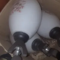 لوستر سقفی سه تایی آویزان