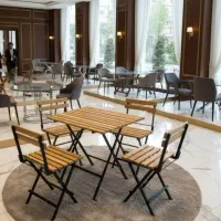 میز صندلی تاشو دو نفره و چهار نفره|میز و صندلی غذاخوری|قوچان, |دیوار