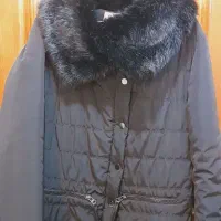 کاپشن یقه خز