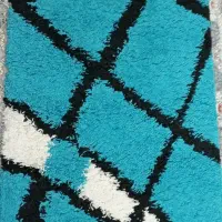 2 عدد گلیم فرش آبی