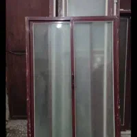 پنجره آلمینیومی ودرب آلمینیومی بهمراه چار چوبش