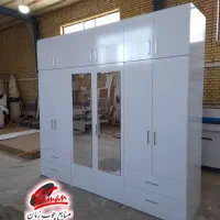 کمد دیواری آماده آینه دار سپیده کد ۱۶۲