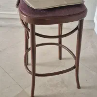 صندلی بلند چوبی