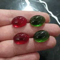 نگین لعل ۴ عدد