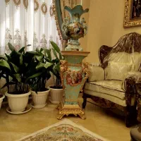 گلدان و جام تزئینی بسیار مجلل دکوری جزو عتیقه جات
