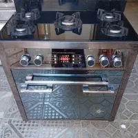 گاز طرح فر صفحه شیشه ای