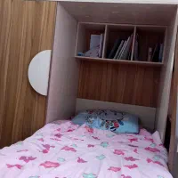 تخت دوطبقه بزرگ ۹۰ در ۲ با کمد