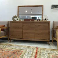 کنسول و آینه و میز تی وی  نو و تمیز