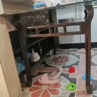 میز شش نفره در حد نو سالم