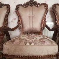 مبل سلطنتی ۸ نفره خاطره(زیر قیمت)|مبلمان خانگی و میز عسلی|اصفهان, ابر|دیوار