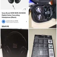 هدست سونی mdr nc500d پروفشنال نو|پخش‌کننده همراه|تهران, اکباتان|دیوار