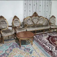 مبل سلطنتی 9نفره مناسب باغ و ویلا|مبلمان خانگی و میز عسلی|شیراز, شهرک سراج‎|دیوار
