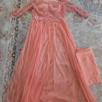 لباس شب کارشده سایز ۳۸|لباس|فومن, |دیوار