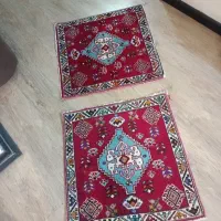 دوعدد قالیچه دستباف قدیمی