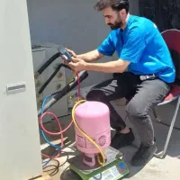 نصب-سرویس-شارژ گاز-اسپیلت-داکت اسپیلت