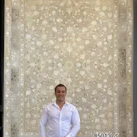 حاکان ۱۲۰۰/ بژه /موکا/دودی /نقره ایی جدید|فرش|شیراز, قلات|دیوار