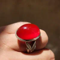 انگشتر نقره زیبا