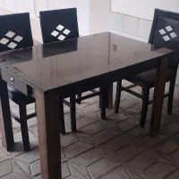 میز نهارخوری ۴نفره دو کشو