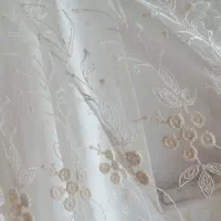 2 عدد پرده تور سفید|پرده، رانر، رومیزی|نوشهر, |دیوار