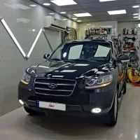 سانتافه مشکی 2009|خودرو سواری و وانت|اهواز, شهرک دانشگاه|دیوار