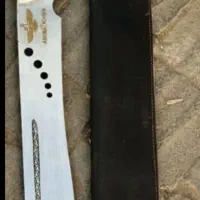 یک چاقو بزرگ دست‌ساز زنجان خاص معاوضه هم دارم