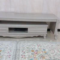 میز تلویزیون  ام دی اف هایگلاس شرکتی درحدنو|میز تلویزیون|قروه, |دیوار