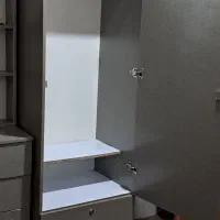 کمدلباس نقره ای متالیک|جاکفشی، کمد، دراور|اصفهان, شهرک امام خمینی|دیوار