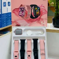 اپل واچ دخترانه سری 10 با 5 بند اضافه مدل X50 Mini|ساعت|کرج, شهرک بهداری|دیوار