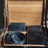 ست چرم طبیعی روز پدربه قیمت عمده