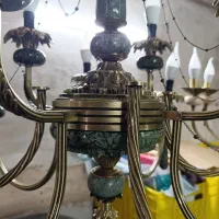 لوستر کلاسیک سنگ طبیعی با ضمانت کتبی|لوستر و چراغ آویز|اصفهان, کردآباد|دیوار