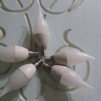 لامپ اشکی لوستری سفید