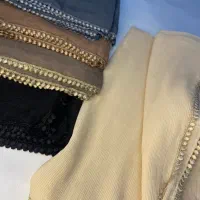 شال لبه سکه ای لاکچری کیفیت درجه یک