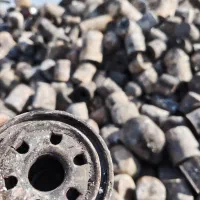 ضایعات فیلتر روغنی سوخته