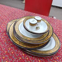 سرویس چینی رزین دوازده نفر ه|ظروف سرو و پذیرایی|دزفول, |دیوار